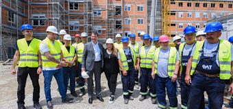 Predsednik Pokrajinske vlade Igor Mirović obišao radove na izgradnji Kamenice 3